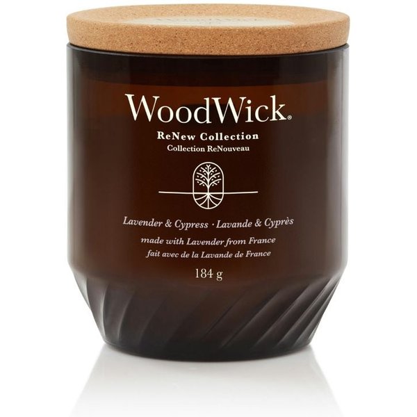 Yankee Candle Woodwick - Renew Candela Media Lavander & Cypress, 181G-image
