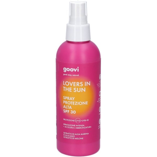 Goovi Lovers In The Sun SPF30 Latte Spray Corpo Protezione Alta, 200Ml-image