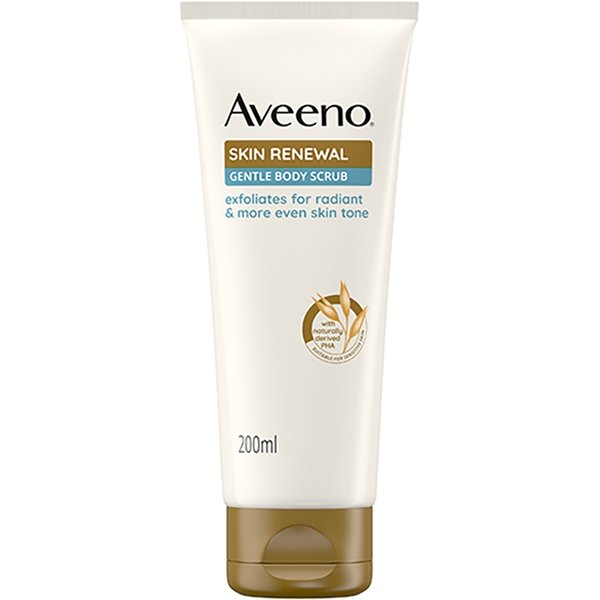 Aveeno Skin Renewal Body Scrub Trattamento Esfoliante Per Pelle Secca, 200Ml-image