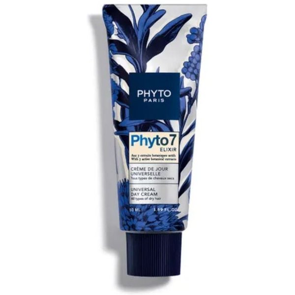 Phyto 7 Elixir Crema Da Giorno Universale Capelli Secchi Molto Secchi Nutrimento Quotidiano, 50Ml-image