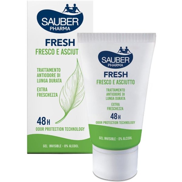 Sauber Deo 48H Fresh - Deodorante In Gel Fresco E Asciutto Antiodore A Lunga Durata, 30 Ml-image