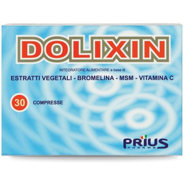 Prius Pharma Dolixin - Integratore Antinfiammatorio E Per Il Microcircolo, 30 Compresse-image