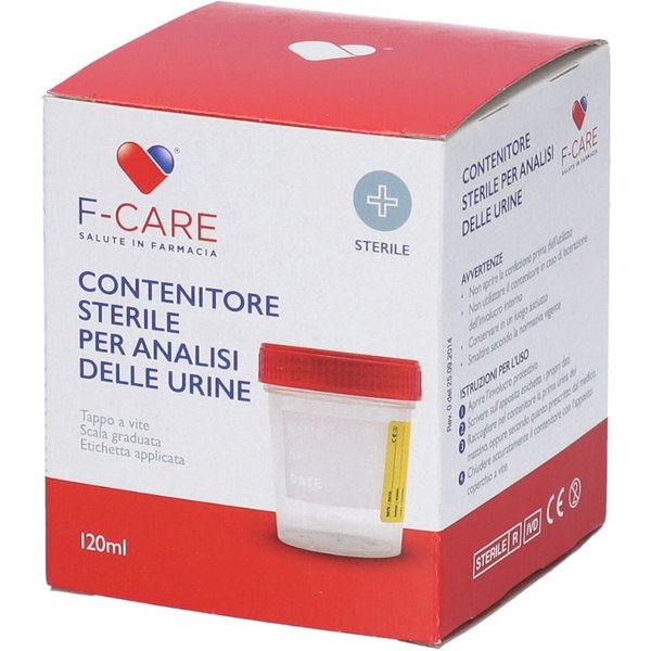 Farvima F-Care Contenitore Sterile Raccolta Urine, 120Ml-image