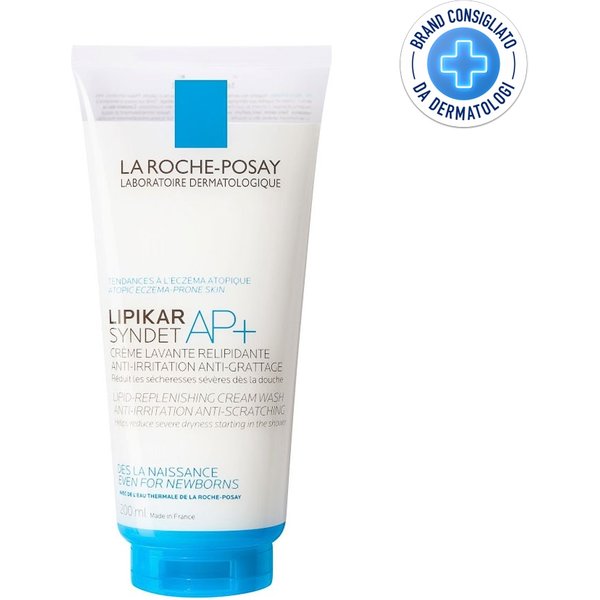 La Roche-Posay Lipikar - Syndet Ap+ Crema Detergente Corpo, 200Ml-image