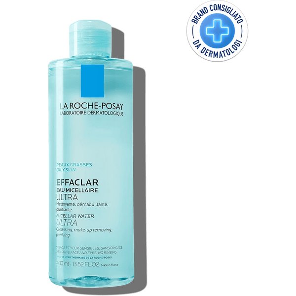La Roche-Posay Effaclar - Detergente Viso Acqua Micellare, 400Ml-image