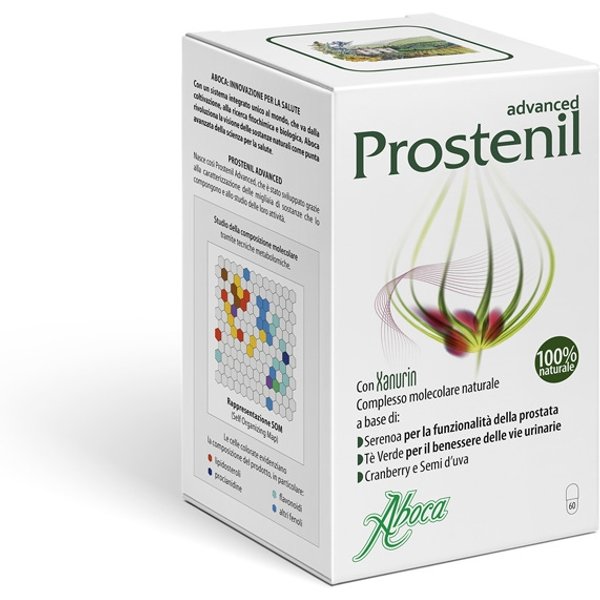 Aboca Prostenil Advanced Integratore Funzionalità Della Prostata E Delle Vie Urinarie, 60 Capsule-image