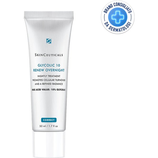Skinceuticals Correct - Glycolic 10 Renew Overnight Fluido Notte, 50Ml-image
