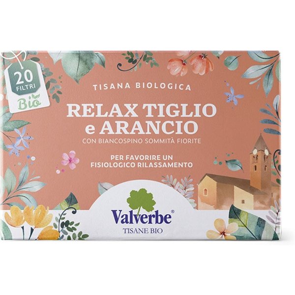 Valverbe Tisana Relax Tiglio E Arancia, 20 Filtri-image