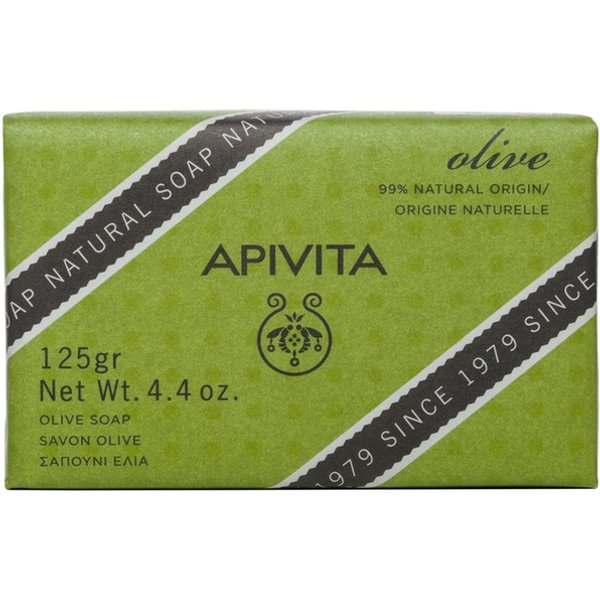Apivita Natural Soap - Sapone Con Oliva, 125G-image