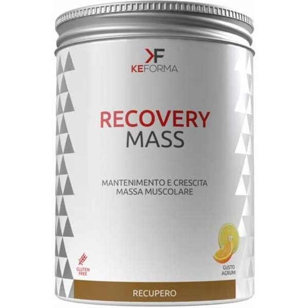 KeForma Recovery Mass Integratore Massa Muscolare In Polvere Gusto Agrumi, 360G-image