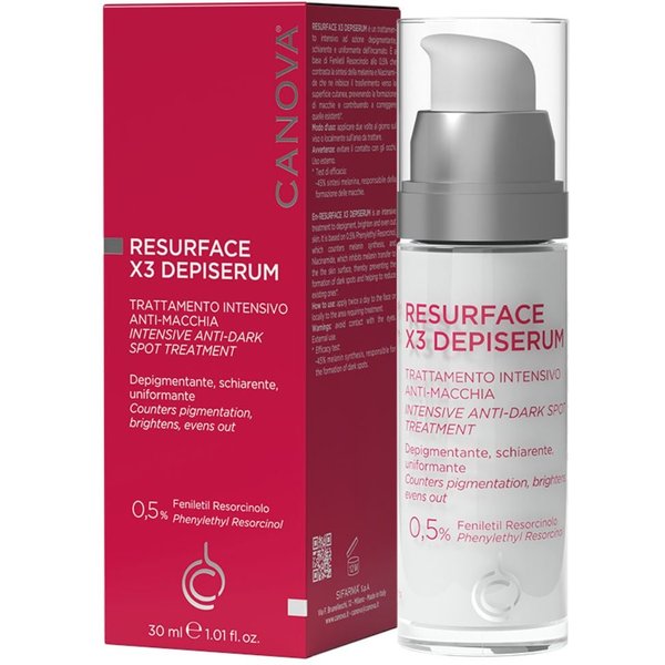 Canova Resurface X3 Depiserum Siero Viso Trattamento Intensivo Anti-Macchia, 30Ml-image