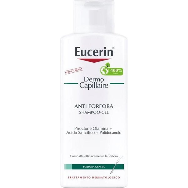 Eucerin Dermocapillaire - Shampoo Gel Antiforfora Grassa, 250Ml-image