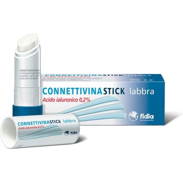 Fidia Connettivina Stick Labbra Per Labbra Danneggiate Screpolate E Secche, 3G-image
