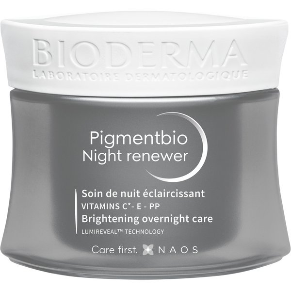 Bioderma Pigmentbio - Night Renewer Crema Viso Notte Anti-Macchie, 50Ml-image