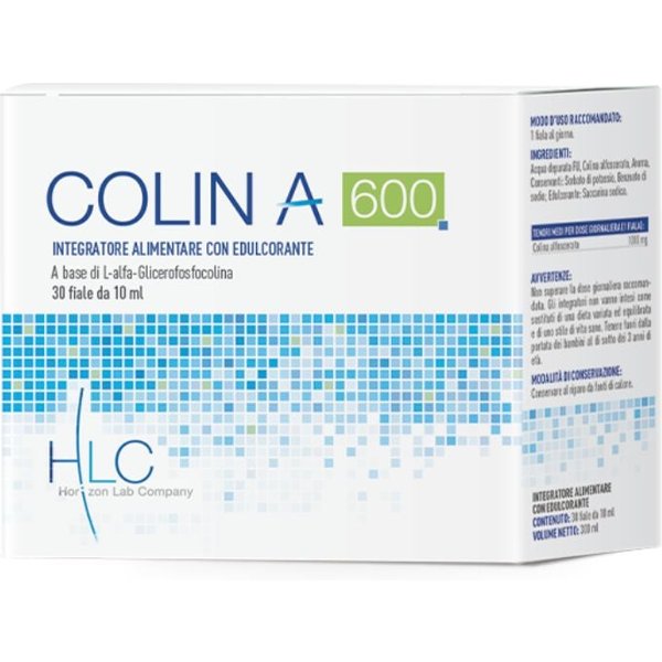 Horizon Lab Colin A 600 Integratore Alimentare, 30 Fiale 10Ml-image