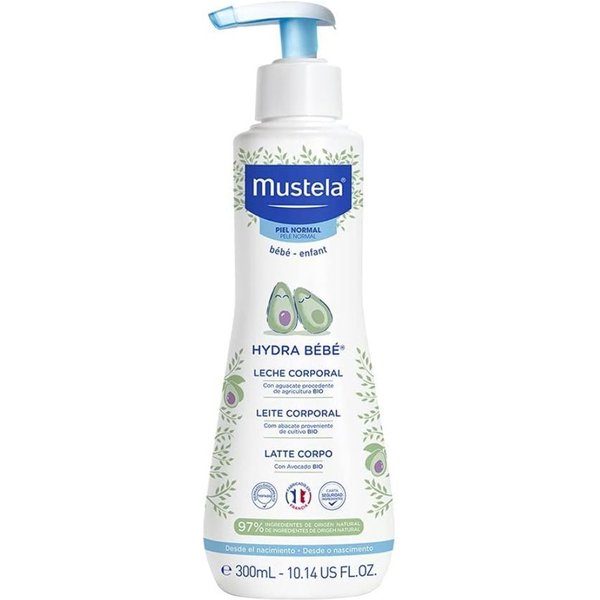 Mustela Hydra BéBé - Latte Corpo Bambini Idratante Pelle Normale, 300Ml-image