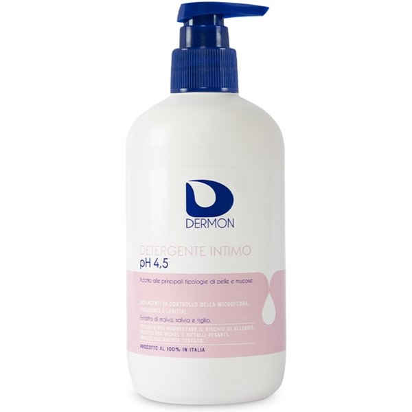 Dermon Detergenza - Detergente Intimo Uso Frequente Ph 4.5, 500Ml-image