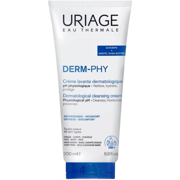 Uriage Derm-Phy Creme Lavante Dermatologica, 200Ml-image