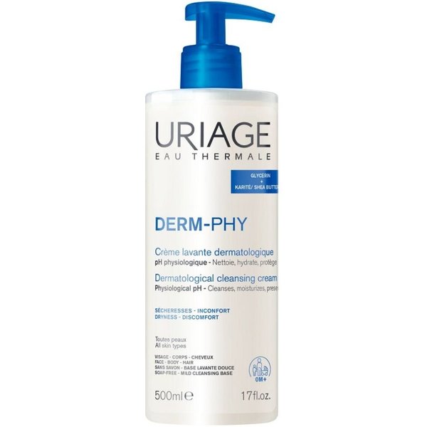 Uriage Derm-Phy Creme Lavante Dermatologica, 500Ml-image
