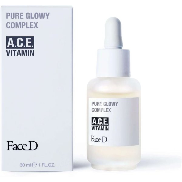 Face D Pure Glowy Complex Complesso Vitamine A.C.E Siero Viso Illuminante, 30Ml-image