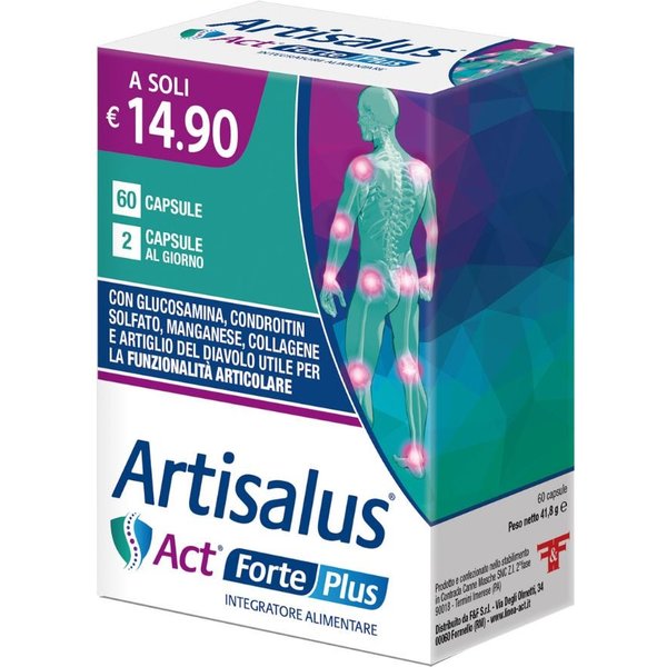 Linea Act Artisalus Act Forte Plus Integratore Alimentare, 60 Capsule-image