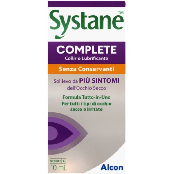 Systane Complete - Collirio Lubrificante Per L'occhio Secco, 10 Ml-image