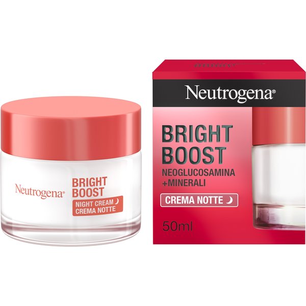 Neutrogena Bright Boost Crema Viso Notte Con Neoglucosamina, 50Ml-image