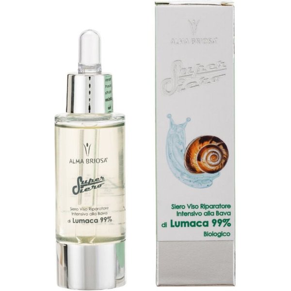 Alma Briosa Supersiero Siero Viso Riparatore Intensivo Alla Bava Di Lumaca 99%, 30Ml-image