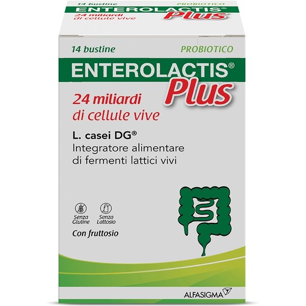 Enterolactis Plus Integratore Fermenti Lattici Vivi, 14 Bustine-image