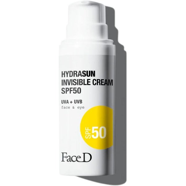 Face D Hydrasun Invisible Cream Crema Solare Viso E Occhi SPF50, 50Ml-image