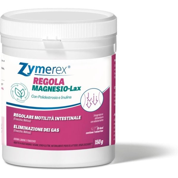 Zymerex Regola - Magnesio Lax Integratore Alimentare Motilità Intestinale, 150G-image
