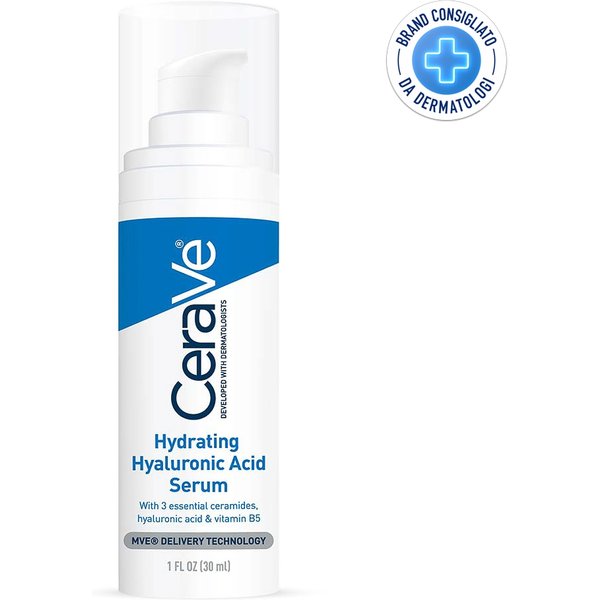 Cerave Siero Idratante Viso Con Acido Ialuronico, 30Ml-image