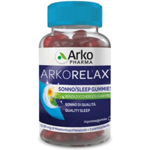 ArkoPharma Arkorelax - Sonno Integratore Favorisce Il Sonno, 30 Gummies-image