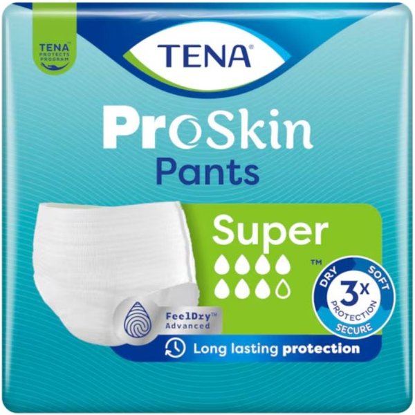 Tena Proskin - Pants Super Mutandine Assorbenti Incontinenza Taglia M, 10 Pants-image