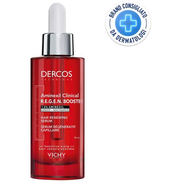 Vichy Dercos - Aminexil Clinical Regen Booster Siero Anti-Caduta Capelli, 90Ml-image