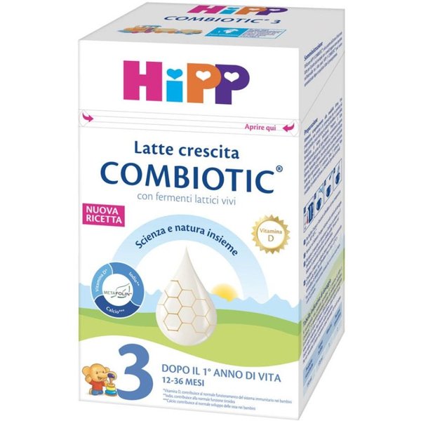 Hipp Combiotic 3 Latte Di Crescita In Polvere Dopo Il 1 Anno, 600G-image