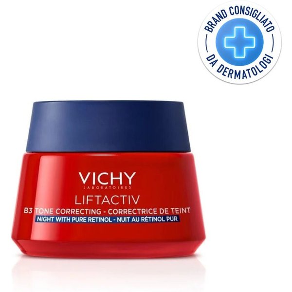 Vichy Liftactiv - B3 Crema Notte Con Retinolo Puro Anti-Macchie E Anti-Rughe, 50Ml-image