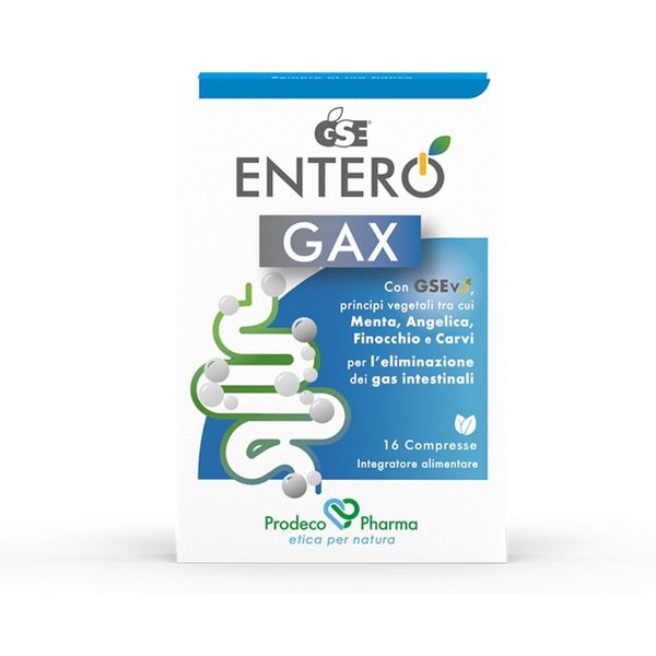 Gse Entero - Gax Integratore Alimentare Disturbi Intestinali, 16 Compresse-image