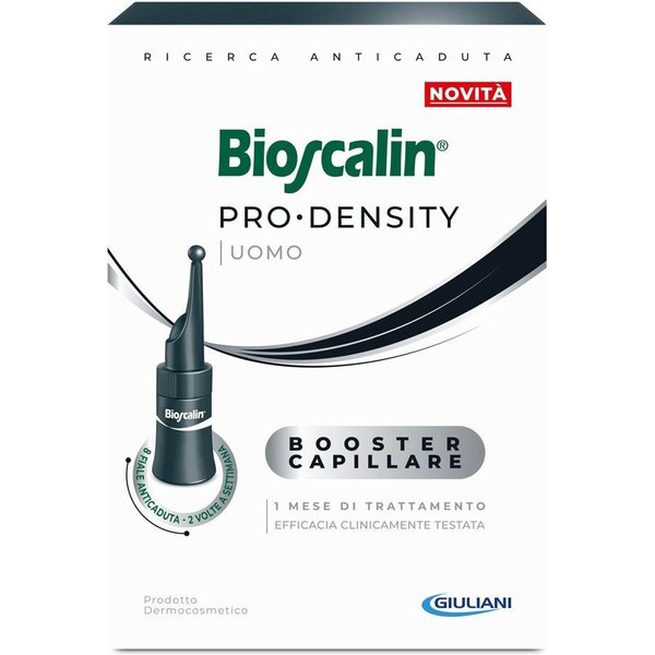 Bioscalin Pro-Density Uomo - Booster Capillare Trattamento Anticaduta Capelli, 8 Fiale-image