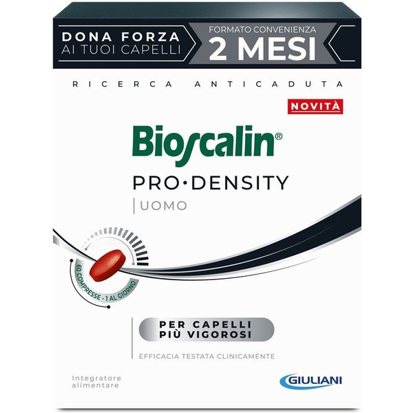 Bioscalin Pro-Density Uomo - Integratore Alimentare Capelli Vigorosi, 60 Compresse-image