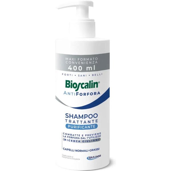 Bioscalin Antiforfora - Shampoo Purificante Per Capelli Normali Grassi, 400Ml-image