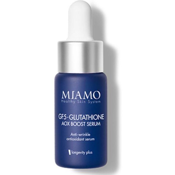Miamo Mini Icons - Longevity Plus GF5 Glutathione Aox Boost Serum Siero Anti-Rughe, 10Ml-image