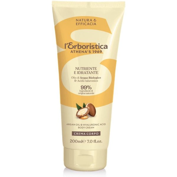 L'erboristica Olio Di Argan - Crema Corpo Nutriente E Idratante, 200Ml-image