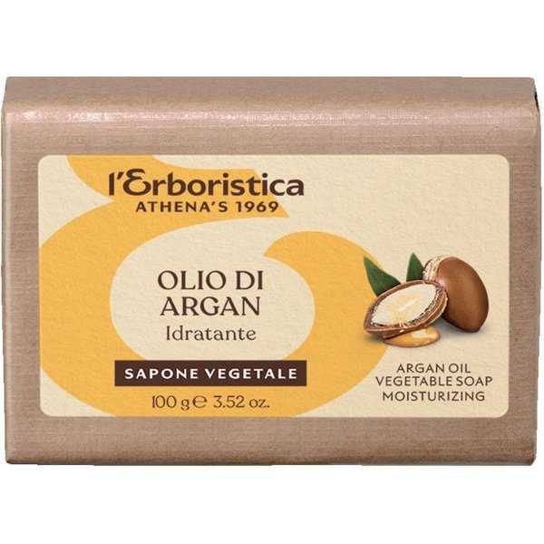 L'erboristica Olio Di Argan - Sapone Vegetale Idratante, 100G-image
