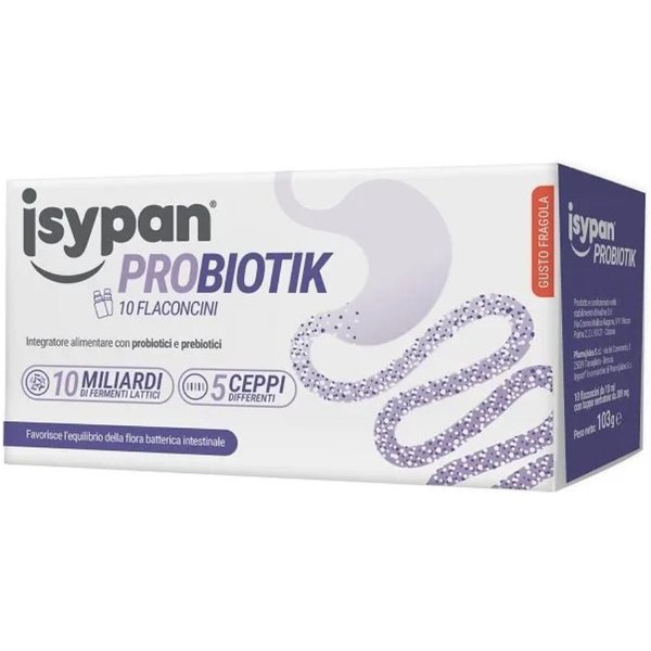 Pharmaidea Isypan Disbiosi - Integratore Di Probiotici Per La Flora Intestinale, 10 Flaconcini-image