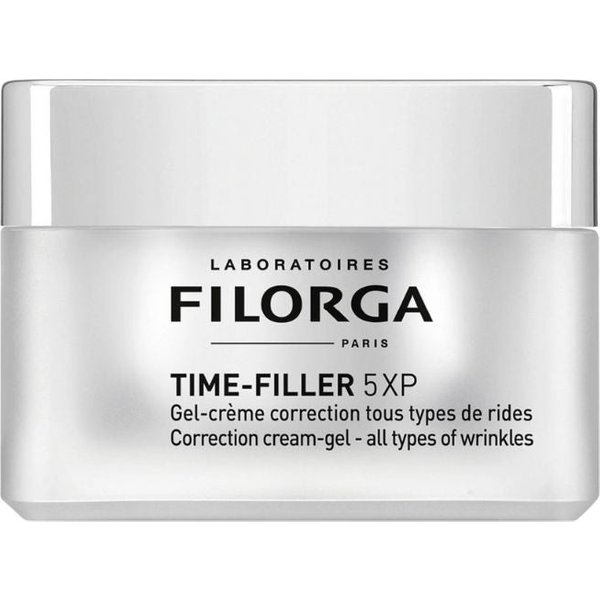 Filorga Time Filler - 5XP Crema-Gel Correttiva 5 Tipi Di Rughe Viso Collo, 50Ml-image