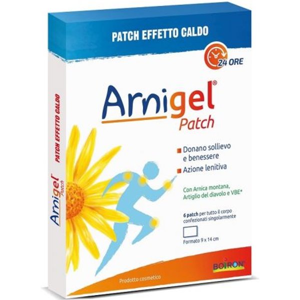 Boiron Arnigel Patch Effetto Caldo 24 Ore, 6 Cerotti-image