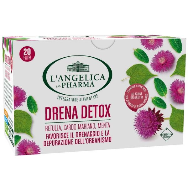 L'angelica Drena Detox Tisana, 20 Filtri-image