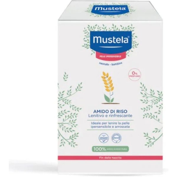Mustela Amido Di Riso Lenitivo E Rinfrescante, 4 Bustine Monodose-image