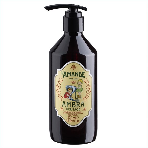 L'Amande Bagno Di Un Tempo Ambra Bagnoschiuma, 470 Ml-image